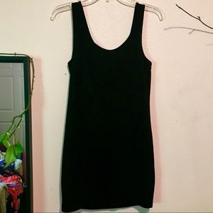 Zip-Back Little Black Dress